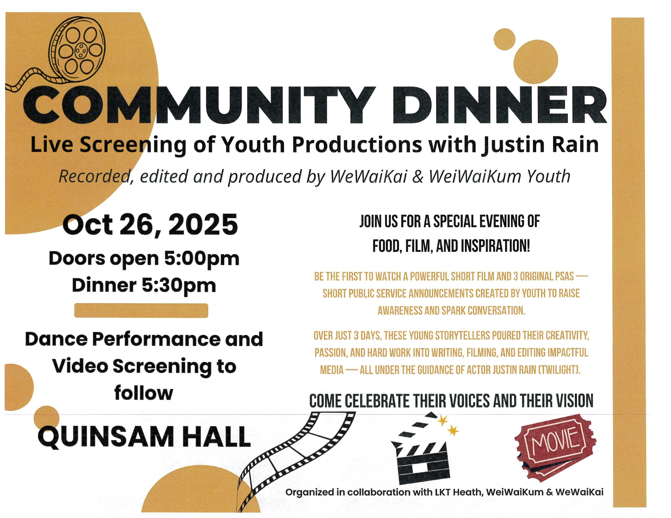 Community Dinner_Oct 26
